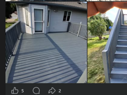 Completed deck refresh