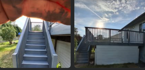 Exterior improvement workers